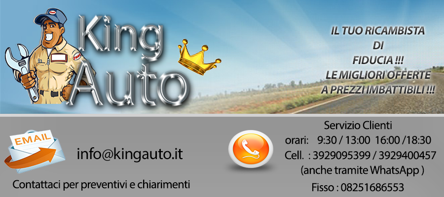 KINGAUTO.IT - Il re dei ricambi auto